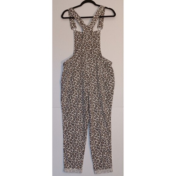 Cato Athleisure Animal Print Overall Soft Polyester Blend Size M - Picture 2 of 7